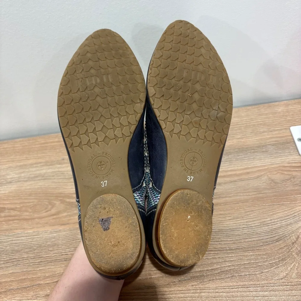 Fidji leather oxfords
